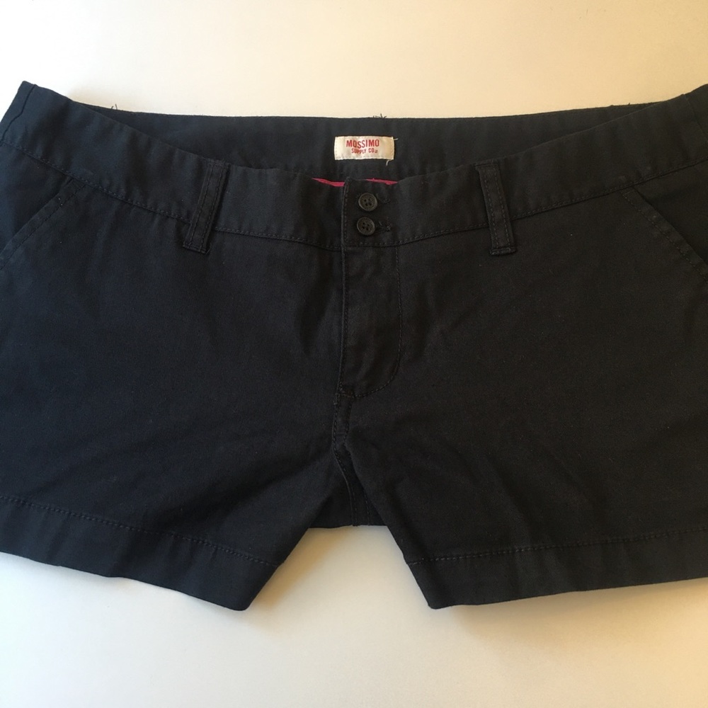 2/$25 Mossimo Supply Co. Black Short Shorts Size 13